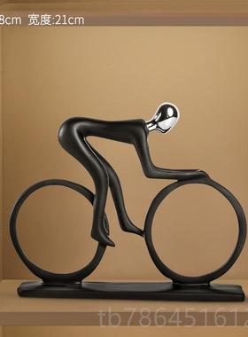 正品现代简约运动人物装饰品件家居摆工客厅酒柜电视书柜房办公室