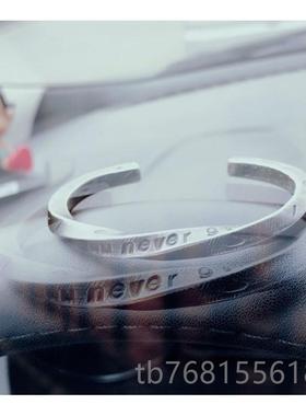 正品全镯手工定制男人首饰 订简单 粗暴 制 维京战 纯银银镯 的手