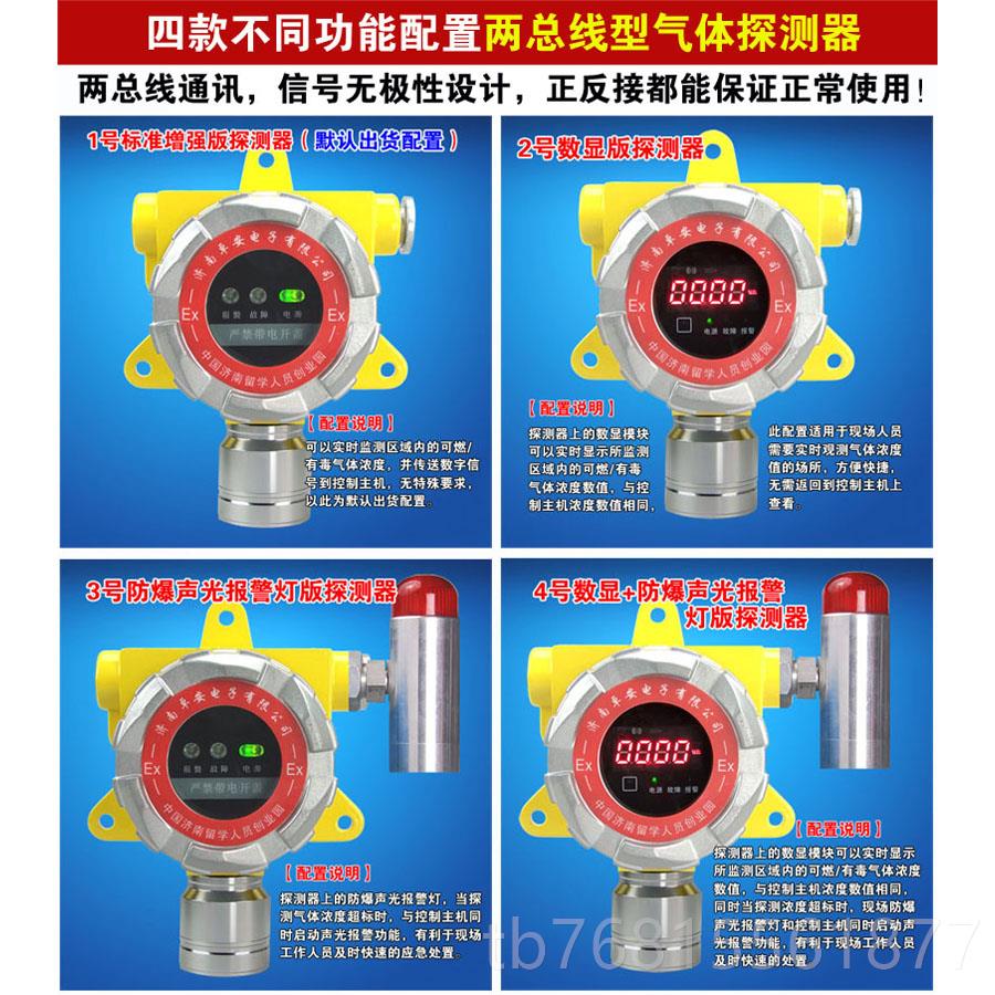 正品漆喷漆车间气体浓度检测仪油泄探测器探头漏工业可燃气体警报 - 图1