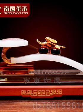 正品事事如意柿办子摆件客厅公室乔装饰高档礼招财开业物迁新居礼