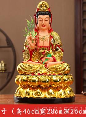 正品娑婆三圣佛像释迦摩佛藏祖如来观音尼菩萨地神像家用供奉观王