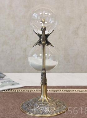 正品酒玄关客厅合柜金装饰工品艺 美式复古创意摆漏件 金属沙礼品