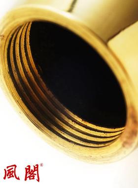 慈风阁黄铜葫芦摆件有盖铜葫芦大小号八卦铜葫芦可代洒净吉祥家居