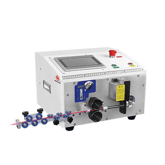 Fully automatic computer stripping bending machine electric wire peeling and cutting wire electric wire bending machine BVR wire BV hard wire bending machine