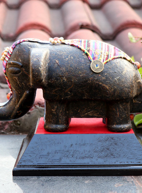 云南旅游小礼品大象摆件工艺茶家居装饰品开业商务活动礼品赠送