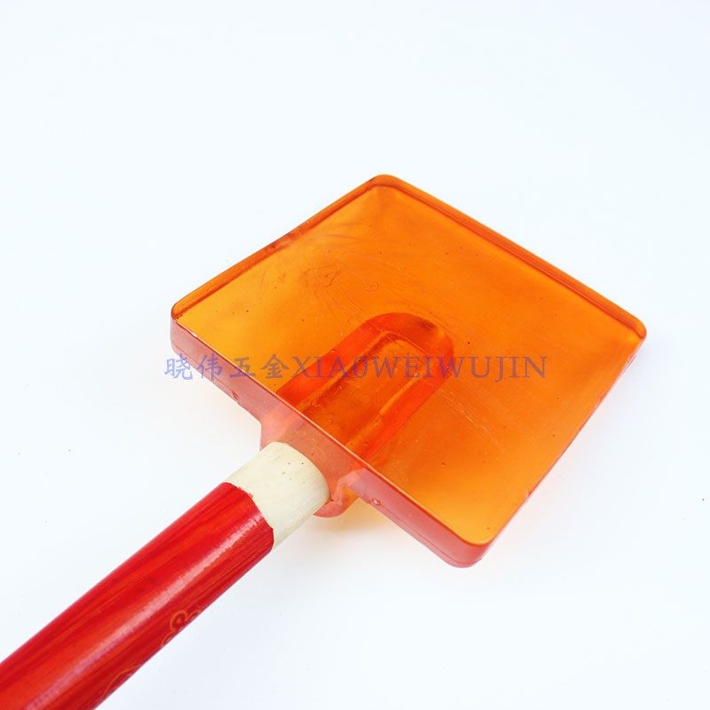 正方型橡胶锤透明榔头榔头塑料胶锤子橡皮锤牛筋锤木柄安装锤包邮,淘宝优惠券,粉丝福利购,淘宝优惠卷