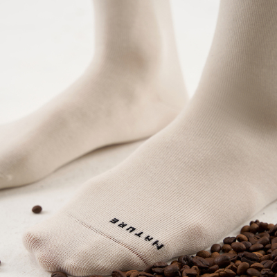 棉伙棉伴抗起球男女纯棉袜透气