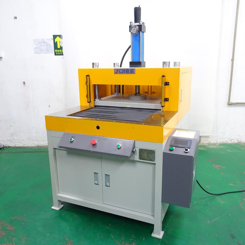 10t四柱滑台式精密液压裁切机PI膜碳纸冲切机分切模切油压成型机 - 图1