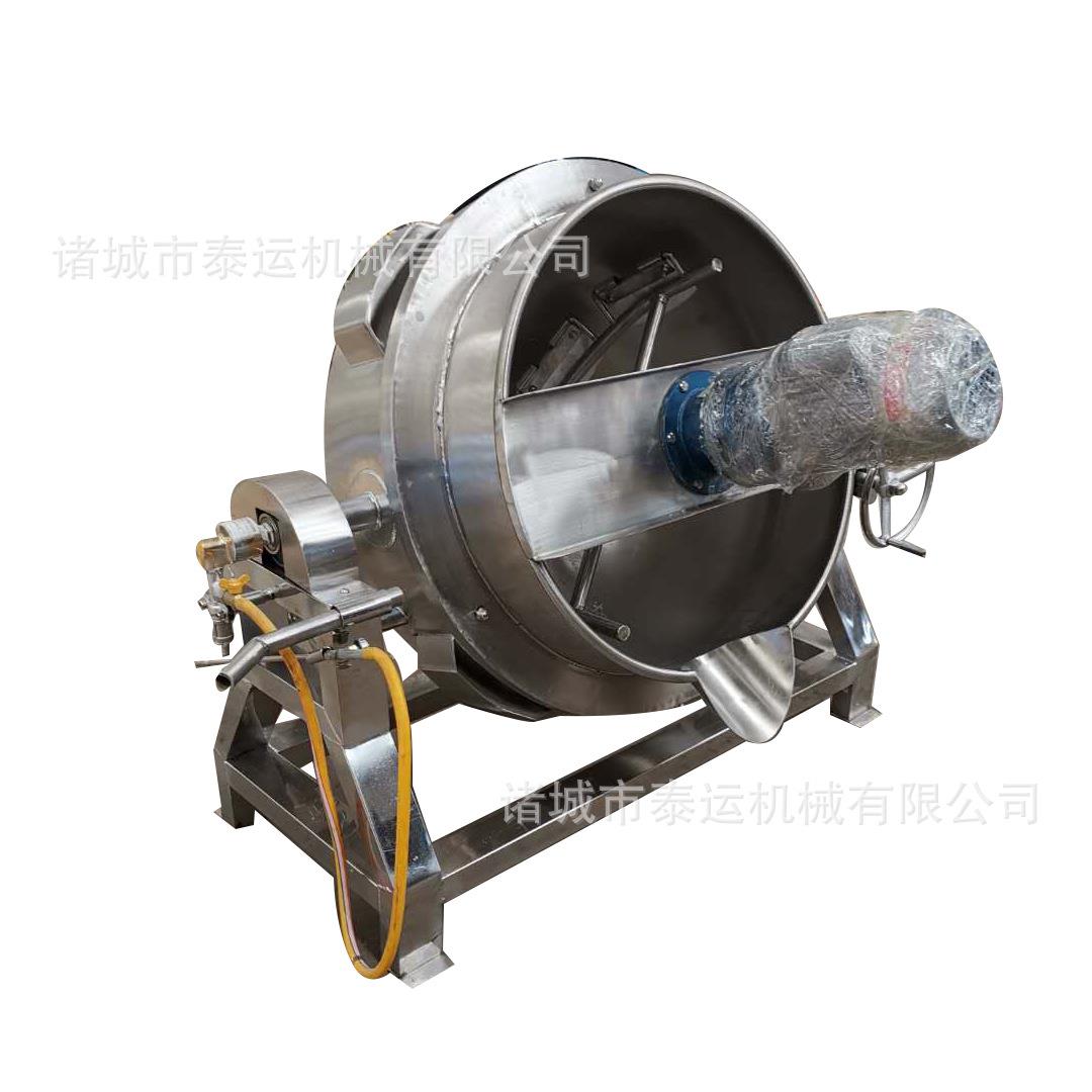 米糕米糊自动搅拌锅牛肉辣酱料炒锅海鲜酱芝麻酱炒锅驴皮熬制锅 - 图3