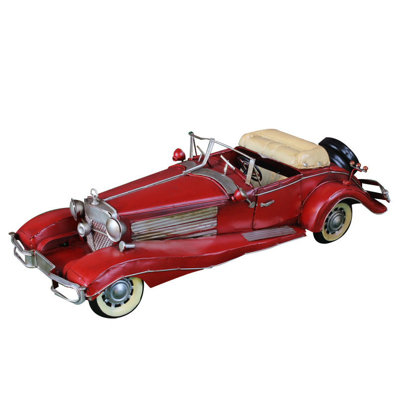 复古怀旧工艺品家居装饰摆件铁皮老爷车模型 家居咖啡厅装饰品,淘宝优惠券,粉丝福利购,淘宝优惠卷