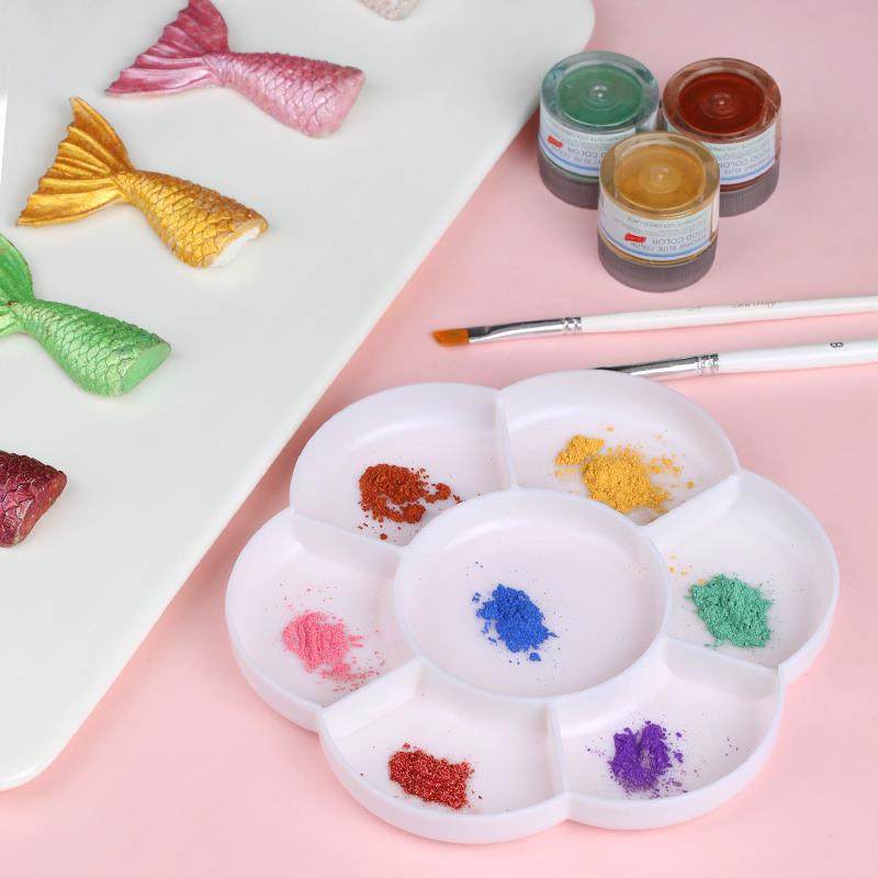翻糖色素色粉调色盘颜料盘碟盘翻盖塑料油画丙烯水彩国画水粉颜料,淘宝优惠券,粉丝福利购,淘宝优惠卷