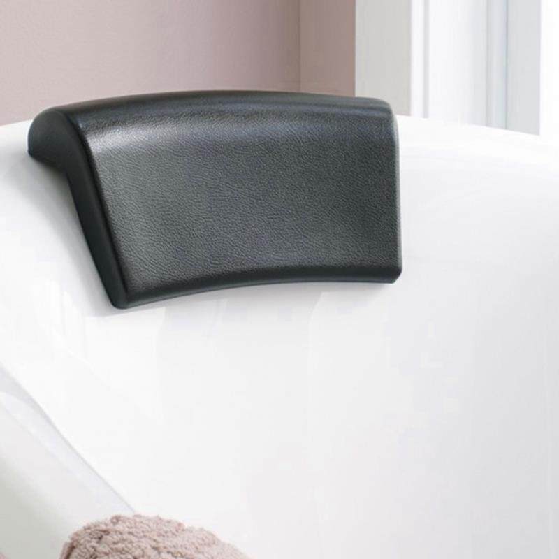 浴缸浴室枕头泡澡浴盆靠枕通用环保颈垫防水黑色头枕靠背靠垫吸盘,淘宝优惠券,粉丝福利购,淘宝优惠卷