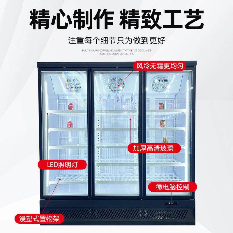 商用立式冷冻柜商超风冷饮料展示柜食品冻品低温超市冰柜速冻柜,淘宝优惠券,粉丝福利购,淘宝优惠卷