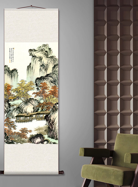 明代唐寅仕女图花鸟画文徵明荷花名家字画茶楼酒店装饰画丝绸字画