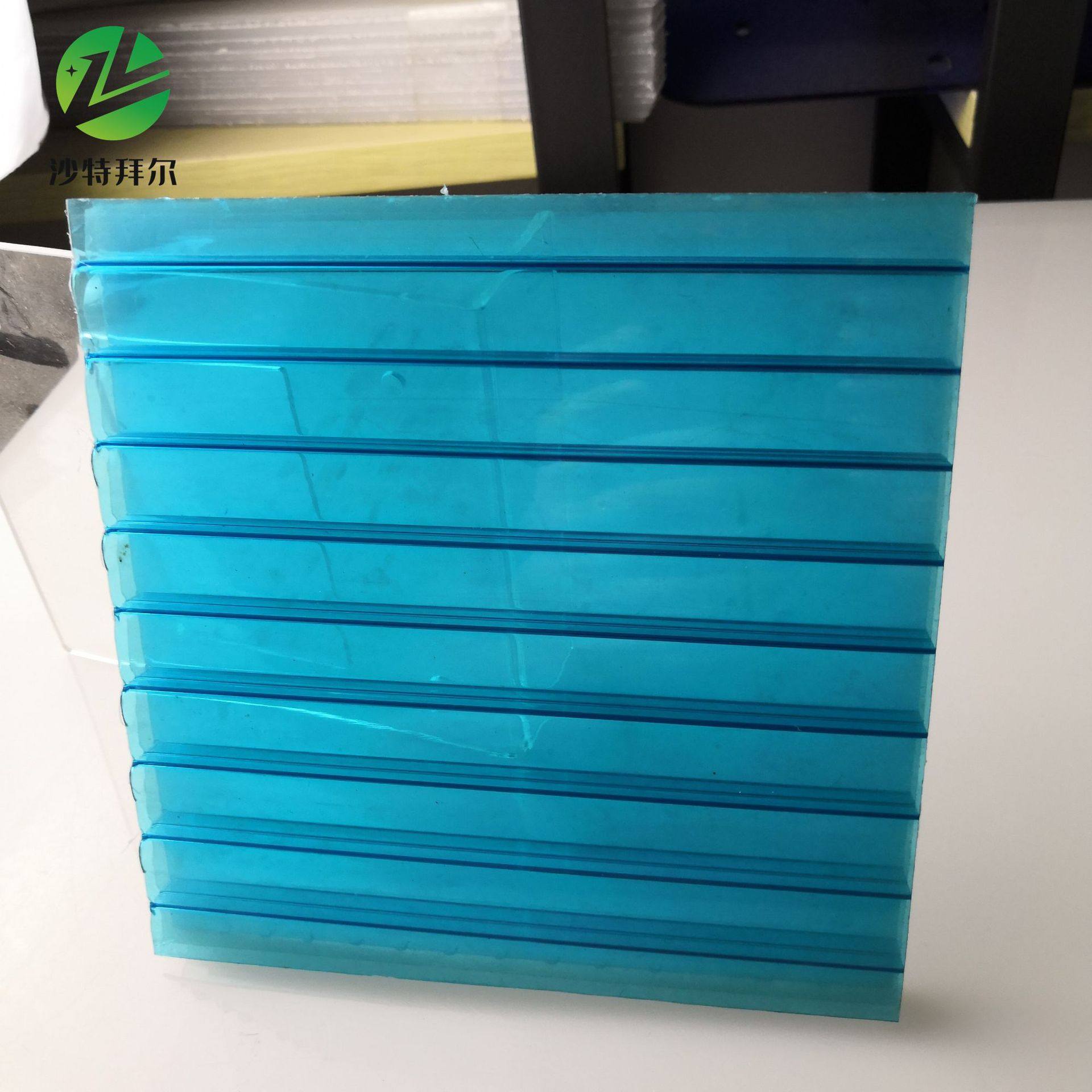 三层透明中空pc阳光板 14mm农业种植大棚阳光板 全新顶棚材料,淘宝优惠券,粉丝福利购,淘宝优惠卷