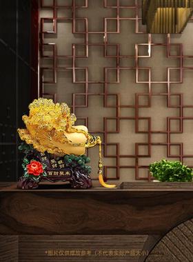 百财聚来招财白菜摆件客厅入户玄关电视柜酒柜装饰品乔迁开业礼物