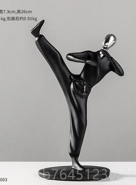 高档创视装意抽摆象人物件高级感家居饰客厅电柜书房卧室办公室桌