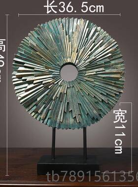 高档美式家客厅电视居柜装摆件创饰意欧式品玄关麋鹿摆设乔迁新居