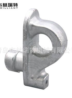 生产15吨起重吊环集装箱侧吊钩大吨位吊具吊孔式集装箱侧吊锁头