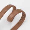 2025 New Genuine Leather Women's Belt Fashionable and Versatile Decoration Matching Skirt Jeans Oval Buckle Cowhide Belt