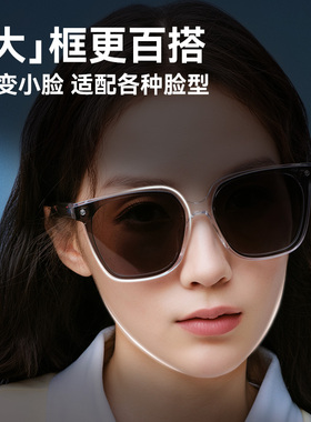 FILA斐乐墨镜大框高级感方圆脸女士2025新款防晒太阳眼镜SFI783F