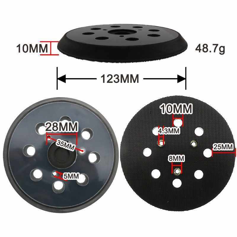 5英寸8孔电动抛光盘 自粘植绒砂纸打磨抛光盘 多种型号电动抛光盘,淘宝优惠券,粉丝福利购,淘宝优惠卷