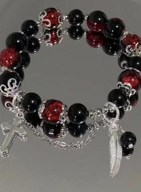 恋与深空秦彻妄夜将近时四星卡diy琉璃印象手炼送闺蜜女友小众