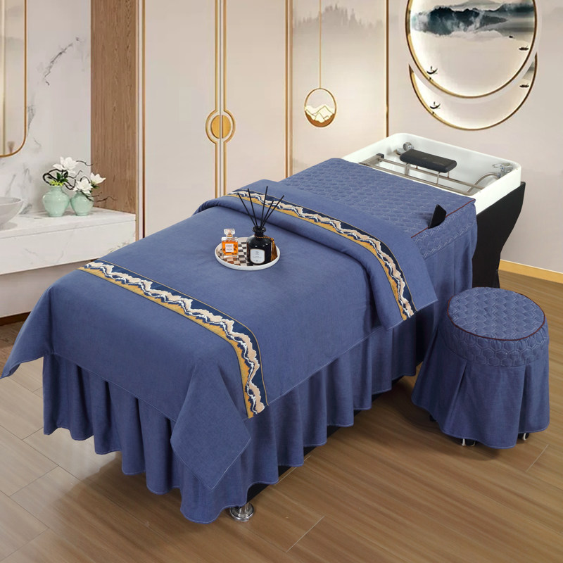 泰式洗头床罩理髲头疗床套冲头轻奢纯色简约足浴美容W美体床单订,淘宝优惠券,粉丝福利购,淘宝优惠卷