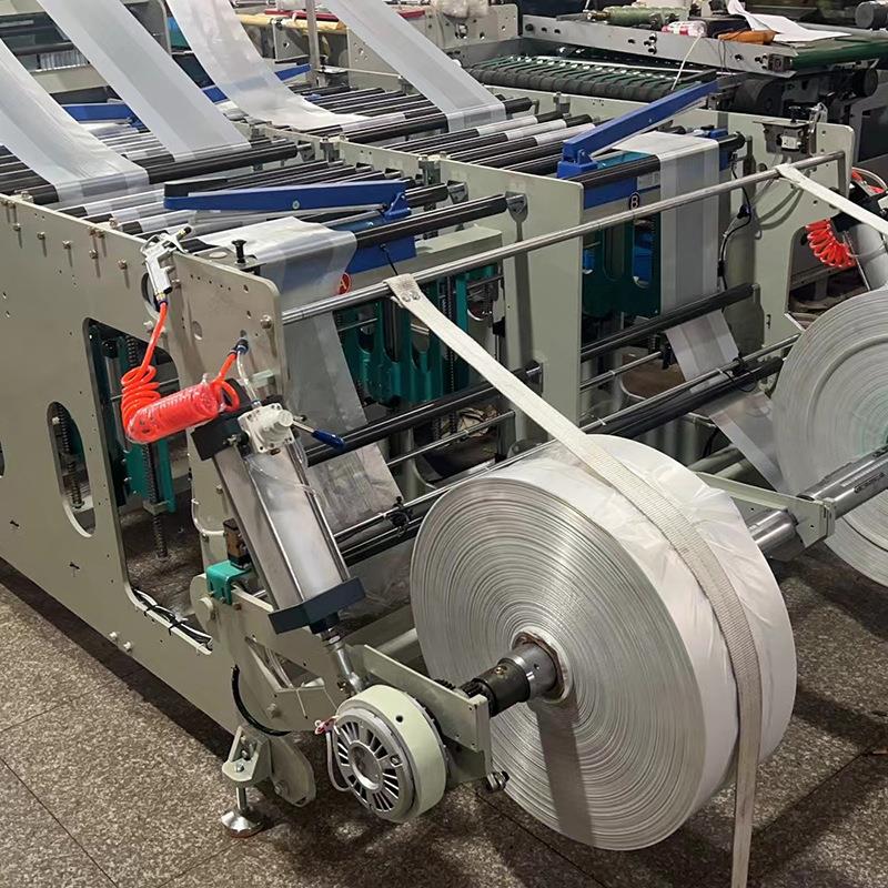 四线超高速背心袋制袋机超市购物可降解手提袋垃圾袋制袋机 - 图2