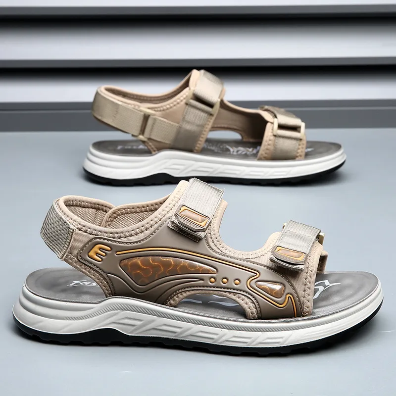 凉鞋男士潮款2025夏季户外运动沙滩鞋男生休闲开车软底防滑男凉鞋,淘宝优惠券,粉丝福利购,淘宝优惠卷