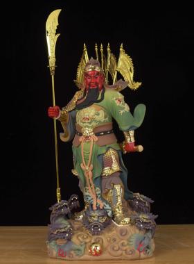 武财神关公神像供奉像树脂关公摆件关二爷神像关羽关公武财神招财