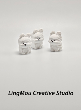 摆件玩具潦草小狗摆件送情侣可爱