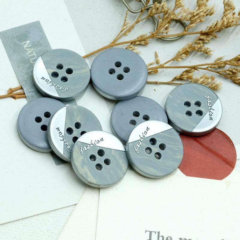 现货树脂个性时尚纽扣女士风衣四眼扣子女款毛呢大衣有眼钮扣,淘宝优惠券,粉丝福利购,淘宝优惠卷