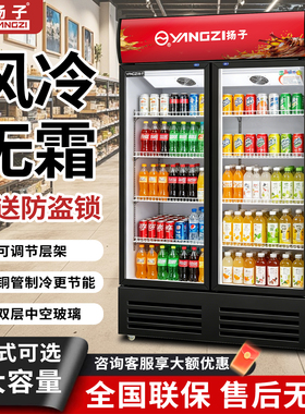 扬子商用冷藏饮料啤酒展示柜