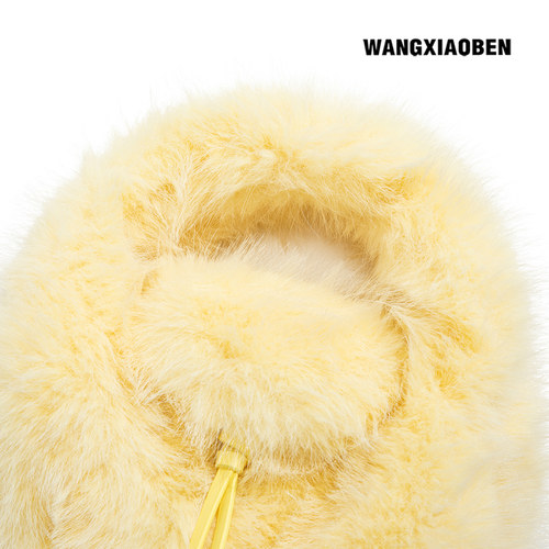 WANGXIAOBEN原创新款秋冬狐月笼纱大清醒系列女款手提包CD2011718 - 图3