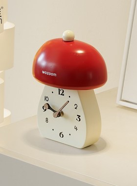 WOZOOM屋准家用轻奢钟表坐式玄关客厅创意简约座钟桌面摆件装饰品