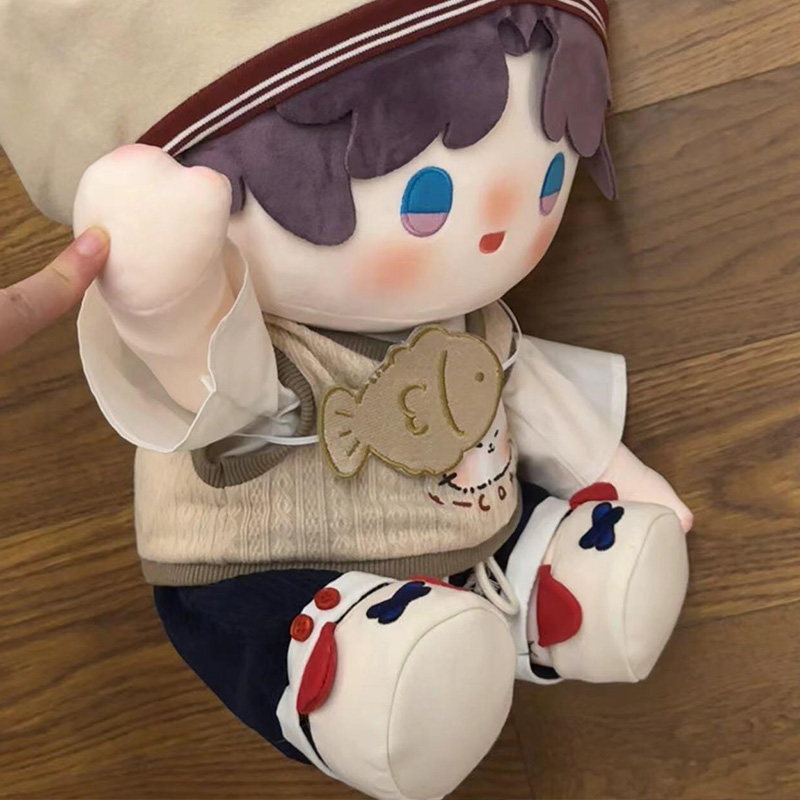 40cm厘米娃衣棉花娃娃一番赏帅气坐姿衣服玩偶替换公仔无属性套装,淘宝优惠券,粉丝福利购,淘宝优惠卷