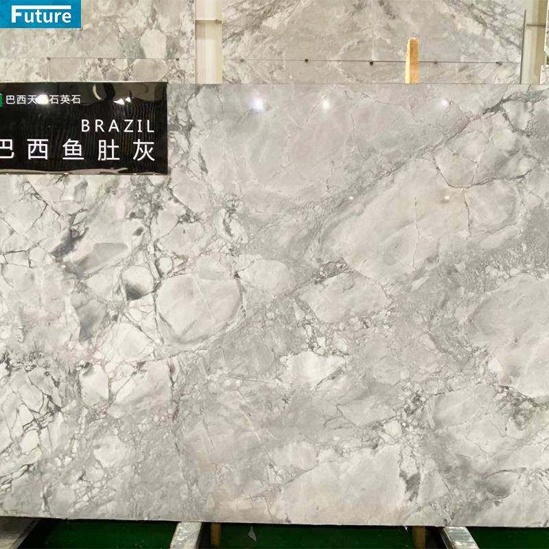 天然大理石板材鱼肚灰灰色奢石石材加工飘窗台面桌过门槛别墅,淘宝优惠券,粉丝福利购,淘宝优惠卷
