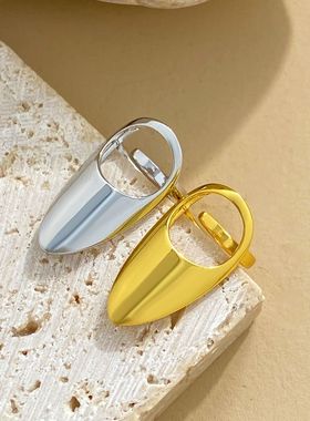欧美ins合金几何指甲套时尚小众指甲戒指 指尖装饰简约护甲饰品潮