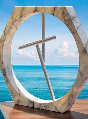 混沌摆永动机永动摆件转动摆杆高档家居牛顿摆电视柜壁龛摆件礼品