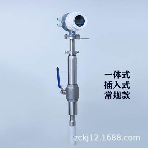 智能插入式电磁流量计污水自来水酸碱防腐液体大口径电磁流量计 - 图0