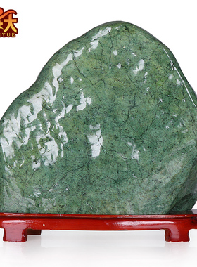 天然泰山玉原石摆件石敢当镇宅室内化路冲奇石客厅办公室靠山石头