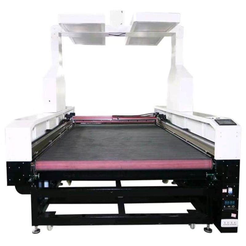 布料贴膜激光下料裁剪机皮鞋钻孔全景相机自动巡边进料激光切割机,淘宝优惠券,粉丝福利购,淘宝优惠卷
