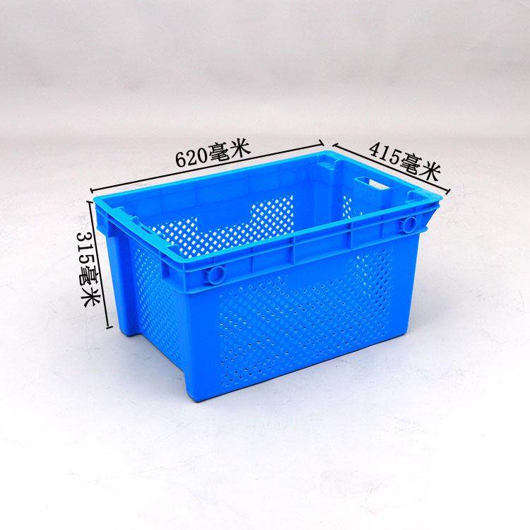 错位套叠周转筐海鲜蔬菜塑料胶筐仓储货架储物塑料框,淘宝优惠券,粉丝福利购,淘宝优惠卷