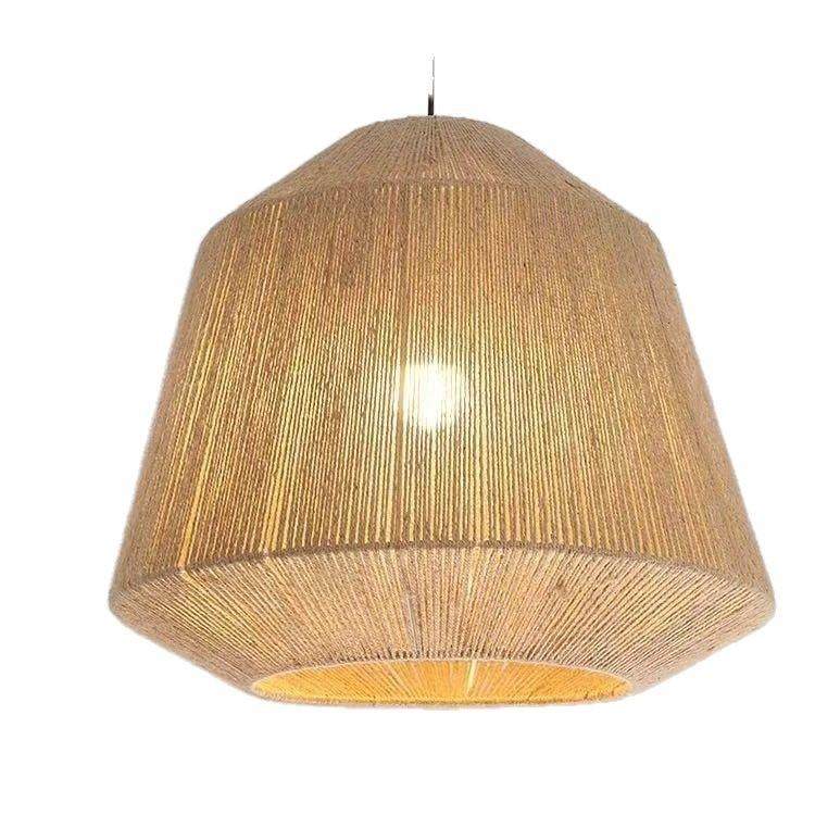 日式麻绳吊灯卧室客厅民宿酒店餐厅艺术灯书房茶室手工编织绳艺灯,淘宝优惠券,粉丝福利购,淘宝优惠卷