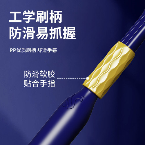 三面软毛牙刷3面立体刷头360度包裹式清洁成人款情侣家庭套装牙刷 - 图2