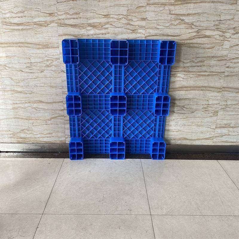 平板大脚角托盘物流叉车卡板仓库防潮垫板工厂物流周转塑料托盘 - 图0