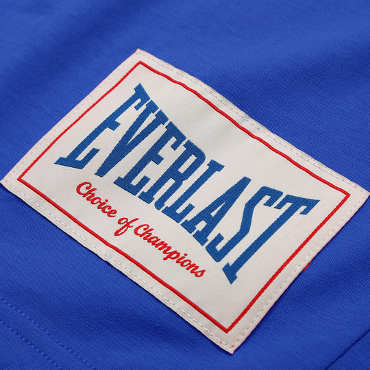 美国EVERLAST拳击女款运动t恤 短款露脐纯棉显瘦健身瑜伽短袖上衣