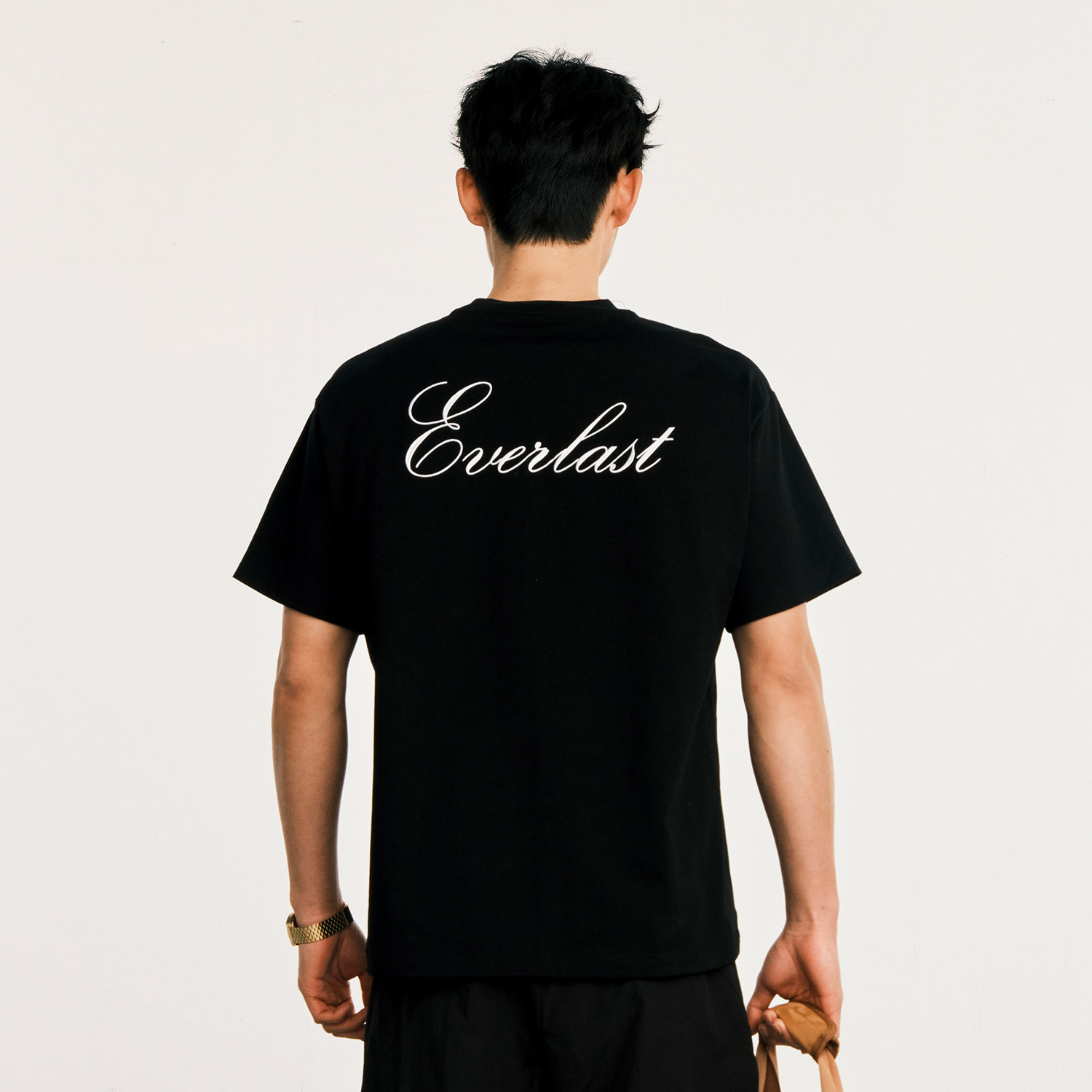 美国EVERLAST拳击运动短袖 纯棉宽松吸汗训练跑步男女款重磅T恤,淘宝优惠券,粉丝福利购,淘宝优惠卷