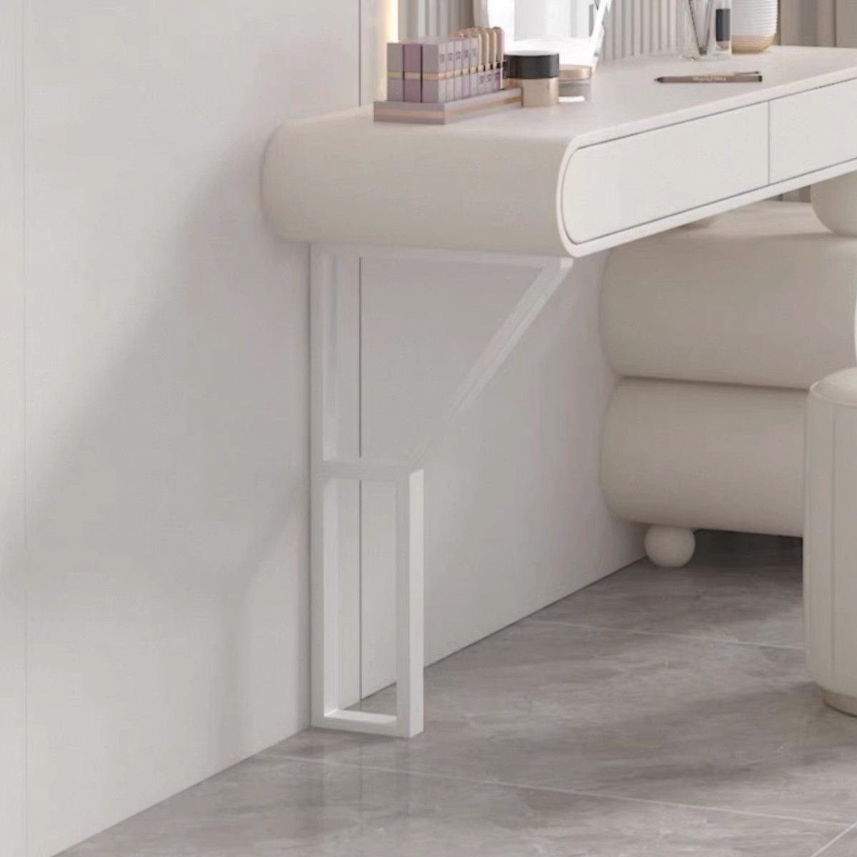 定制现代简约电脑金属高脚支撑书桌化妆台脚新款岛台桌腿支架桌腿,淘宝优惠券,粉丝福利购,淘宝优惠卷